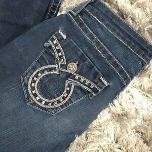 Big Star Miki Dark Wash Blue Jeans Denim Size 27